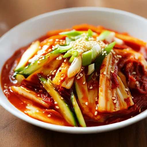 Hızlı Salatalık ve Frenk Soğanı Salatası (Baek Jong Won Tarzı)