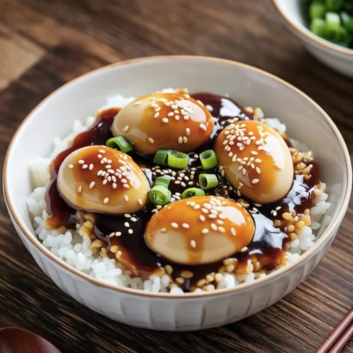 Soy Sauce Egg Rice Bowl (Ganjang Gyeran Deopbap)