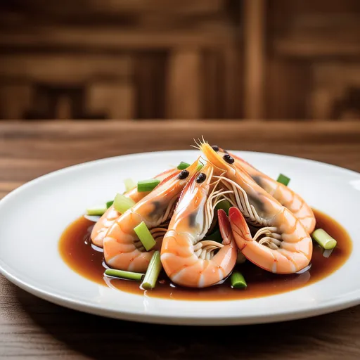 Shrimp and Onion Chinese Sauce