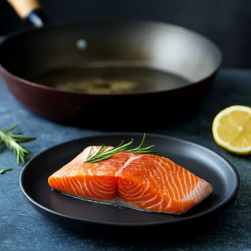 Bife de Salmão Grelhado