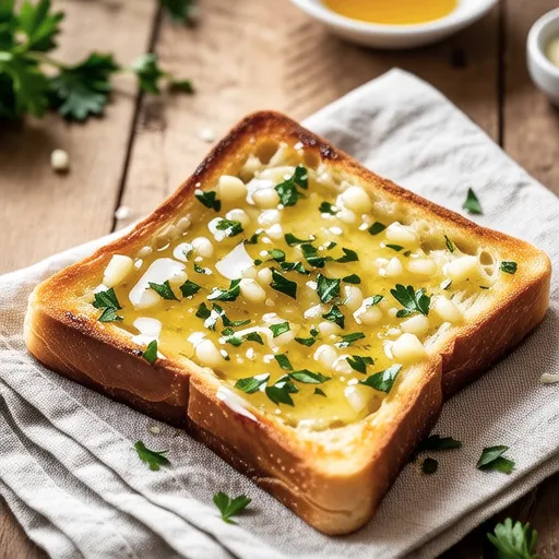 Crispy and Sweet Garlic Bread