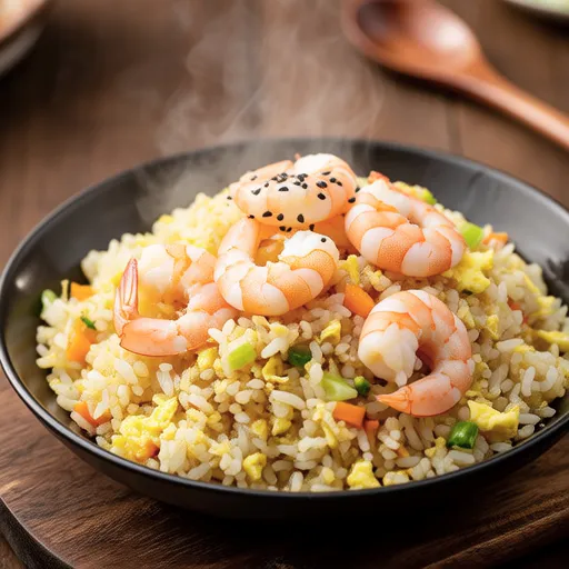 Shrimp Fried Rice - Chinese Style Egg Fried Rice Secret