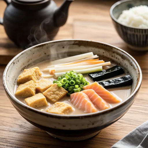 Kasujiru (Sake Lees Soup)