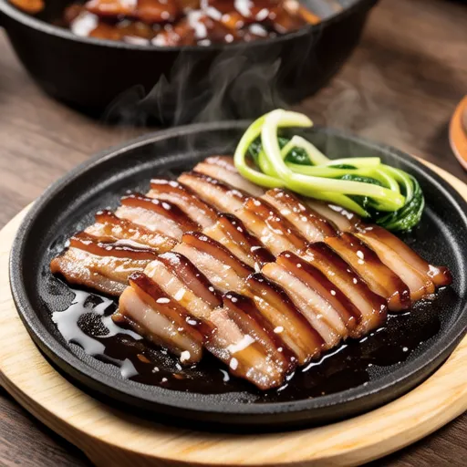 Makjeok (Grilled Pork Belly with Soybean Paste)