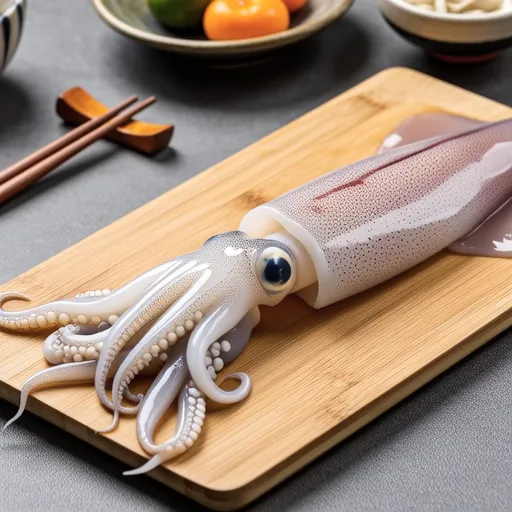 How to Prepare Japanese Spear Squid (Yariika)
