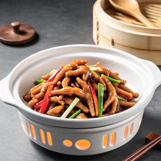 Sweet and Sour Stir-fried Chicken with Bean Sprouts
