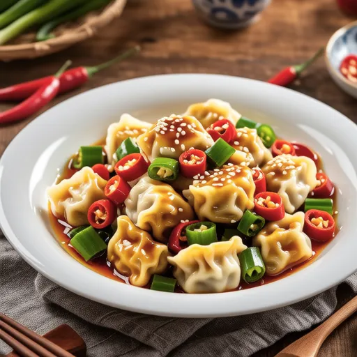 Kkanpung Mandu (Sweet and Sour Fried Dumplings)