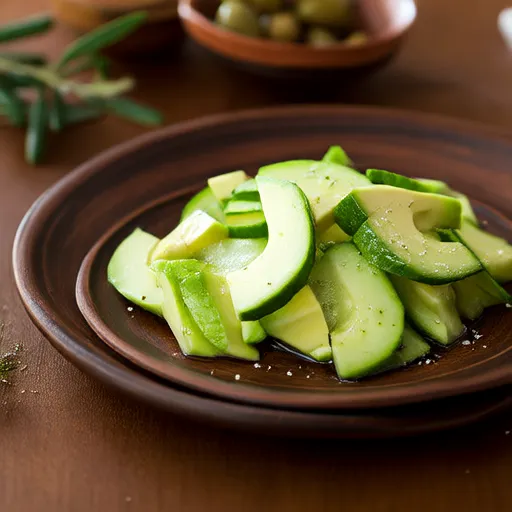 Avocado and Cucumber Salad