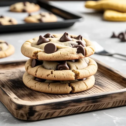 No-Butter Chocolate Chip Cookies