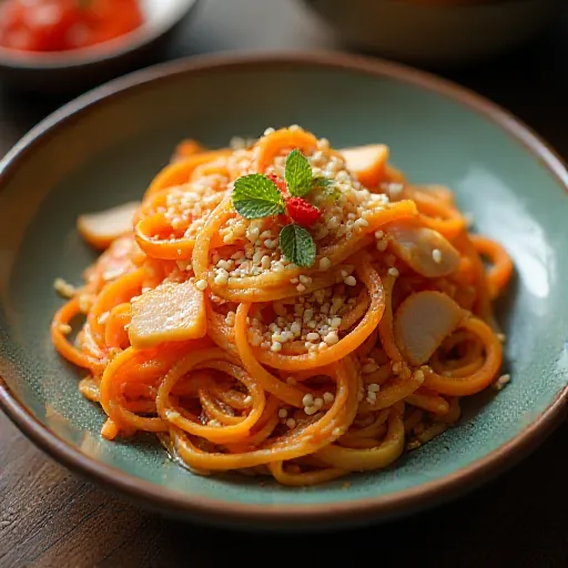 Carrot and Tuna Kinpira