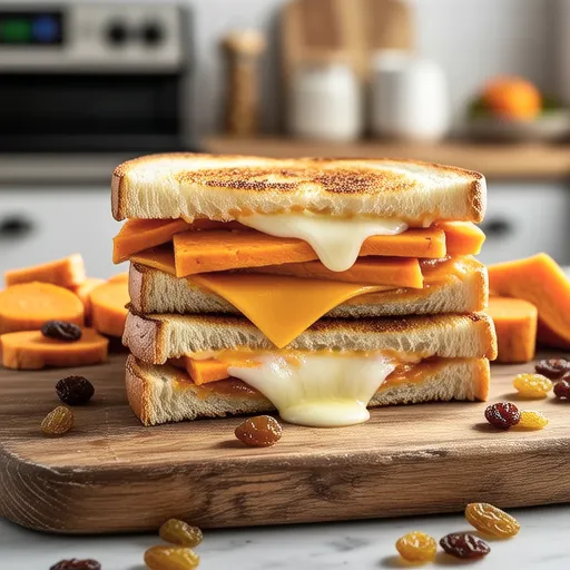 Sweet Potato Cheese Toast