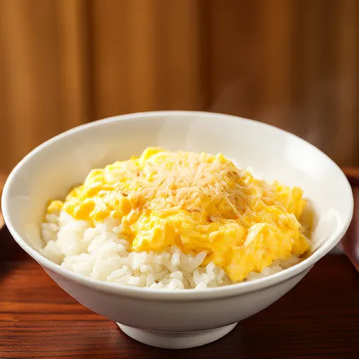 Risotto mit Ei und Käse
