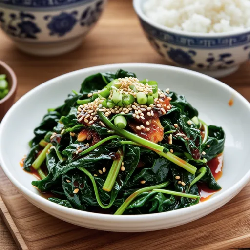 Gochujang Spinach Salad