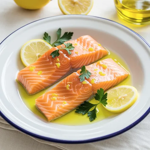 Salmon Meunière with Lemon Butter Sauce