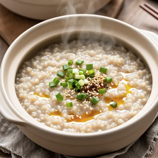 Simple Oatmeal Egg Porridge