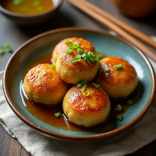 Negi Lemon Sauce Tsukune