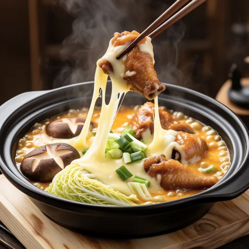Yangnyeom Napa Cabbage Cheese Hot Pot