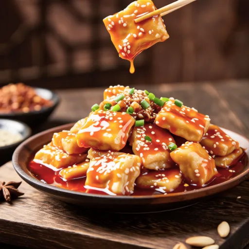 Eomuk Gangjeong (Sweet and Spicy Fish Cake)