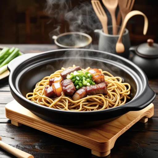 Soy Sauce Stir-fried Udon