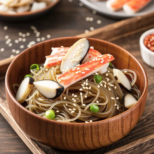 Goya and Crab Stick Harusame Salad