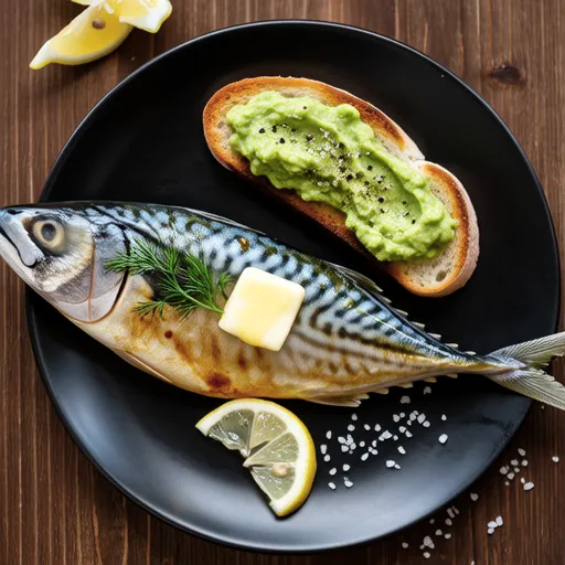 Butter Lemon Grilled Norwegian Mackerel + Avocado Toast