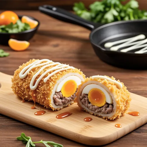 Tamago Menchi Katsu