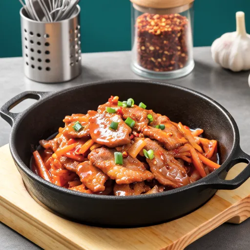 Spicy Stir-fried Pork (JeYuk Bokkeum)