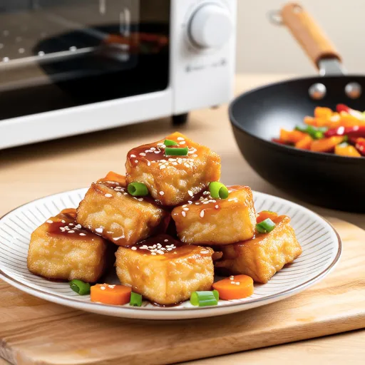 Deep-fried Tofu and Carrot Nanban Marinade