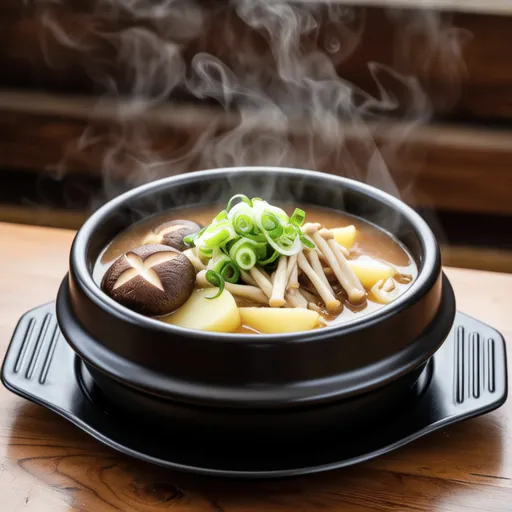 Mushroom Doenjang Soup