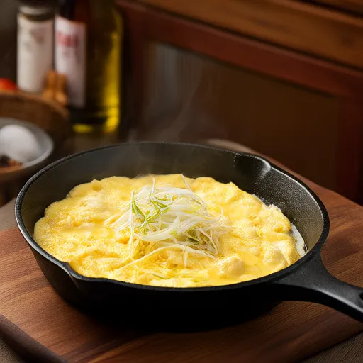 豆腐と卵とモヤシのチヂミ