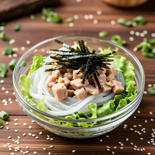 Tuna and Lettuce Vermicelli Salad