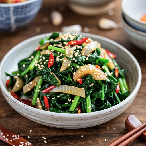 Spring Vegetables Recipe: Saebalnamul Chomuchim