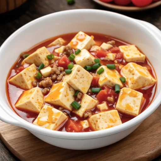 Tomato Cheese Mapo Tofu