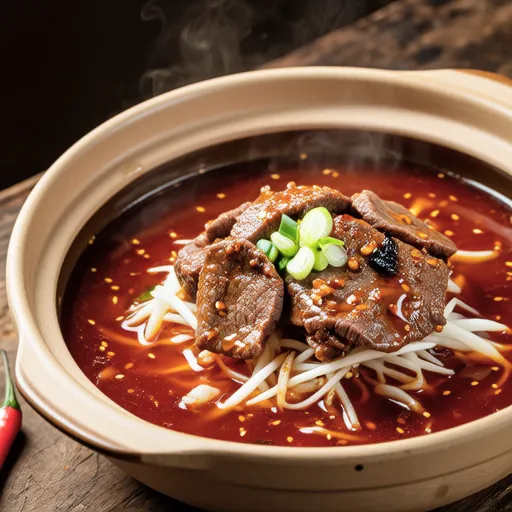 Spicy Beef Radish Soup