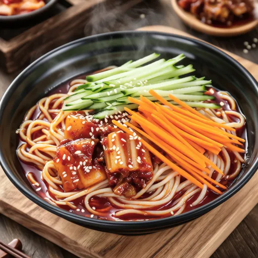 Kimchi Bibim Noodles