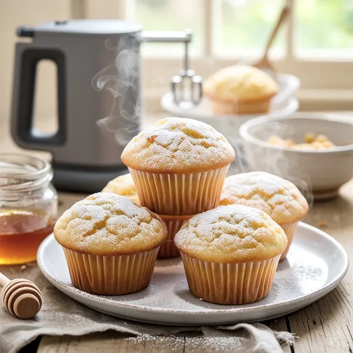Honey Castella Muffins