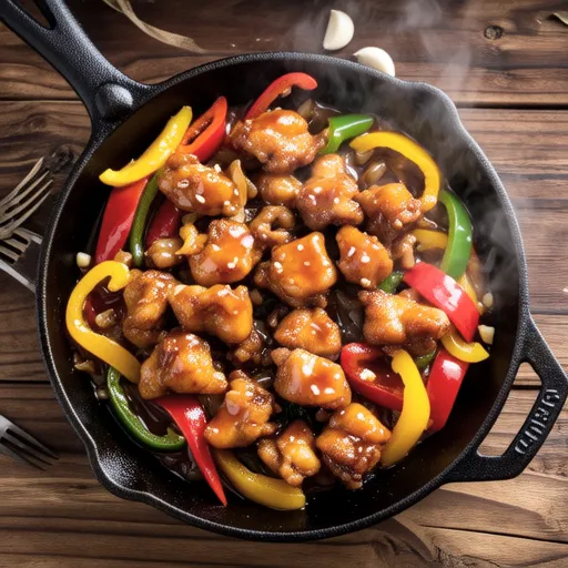 Chicken and Bell Pepper Stir-fry