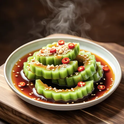 Spicy Simmered Bitter Melon