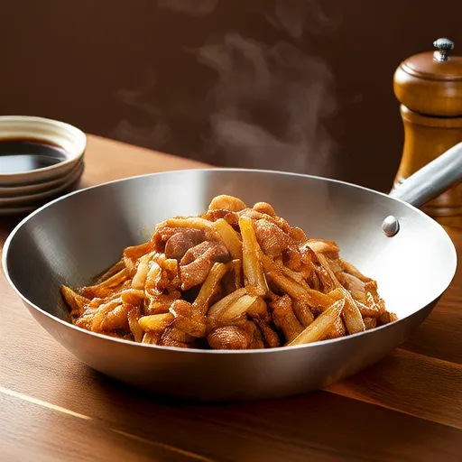 Japanese-style Stir-fried Chicken Tenderloin and Onion