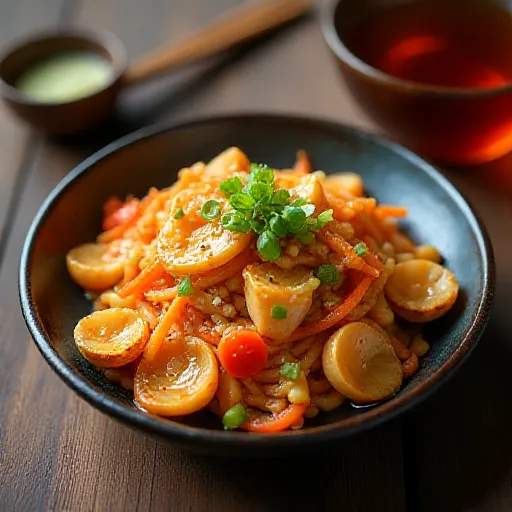 Spicy Sweet and Sour Clam Salad