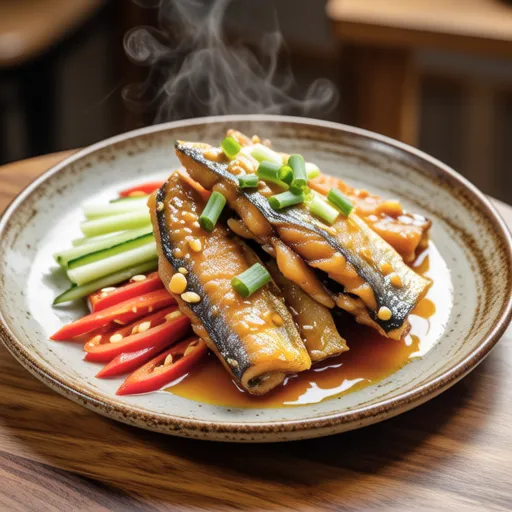 Curry-Flavored Mackerel Nanban Marinade