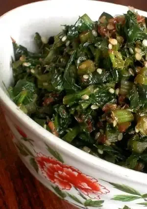 大根葉のふりかけ