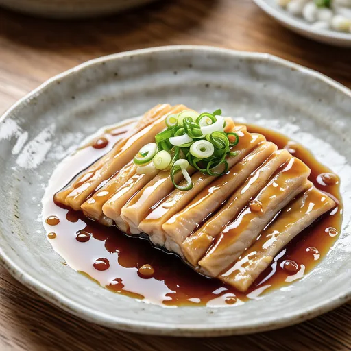 Seared Yellowtail with Ponzu Sauce