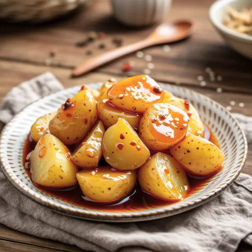 Spicy Miso New Potatoes