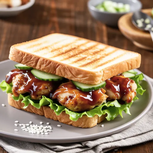 Japanese Teriyaki Chicken Sandwich