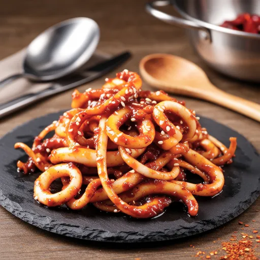 Stir-fried Seasoned Dried Squid