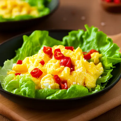 양상추 달걀 토마토 랩