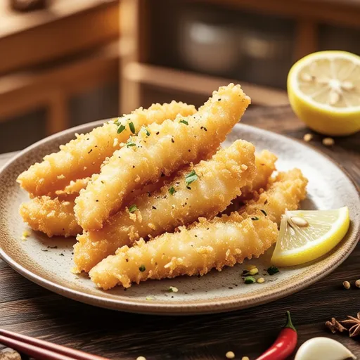 Salted Fried Yellowtail