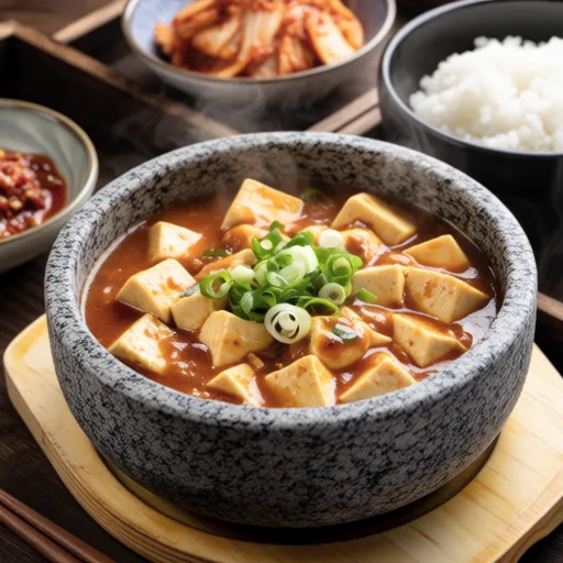 Soft Tofu and Pollock Roe Stew