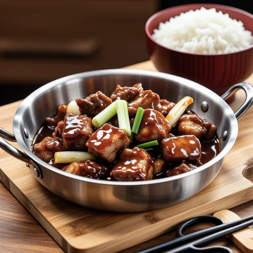 Korean Stir-fried Pork (Dwaeji Bulgogi)